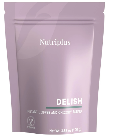 Sănătate & Îngrijire personală - Cafea Instant Nutriplus cu Cicoare Farmasi 100g - Bautura Aromata si Alternativa Naturala la Cafea