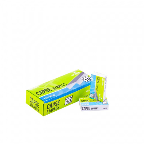 Accesorii birou - Capse nr. 10 Ecada – Eficiență și precizie pentru biroul tău