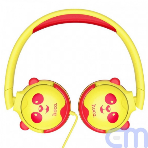 Casti - Casti audio pentru copii Hoco W31 – Jack 3.5mm, galbene