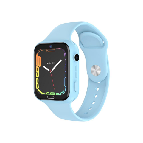 Ceasuri - Ceas Smartwatch Copii XO H140 4G cu SIM și Cameră - Apel Video, GPS, Albastru