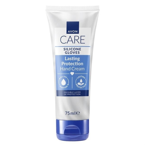 Lotiuni si creme de corp - Cremă de mâini Avon Care Silicone Glove – hidratantă și protectoare