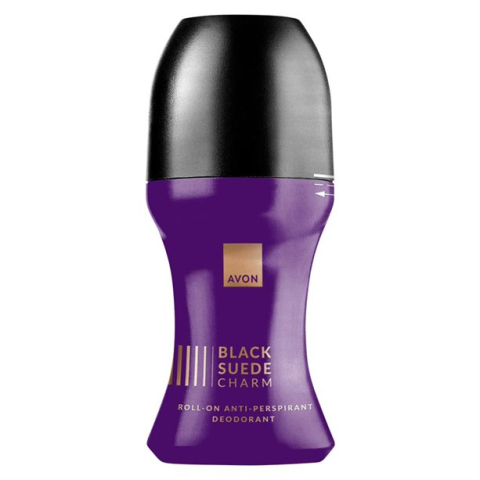Deo Roll - Deodorant antiperspirant cu bilă Avon Black Suede Charm