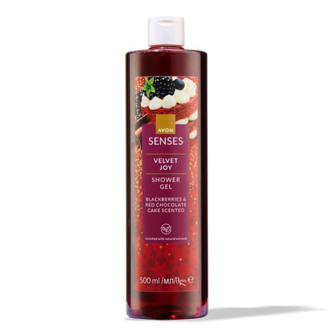 Sănătate & Îngrijire personală - Gel de dus Velvet Joy Avon 500 ml – parfum catifelat si rasfat zilnic