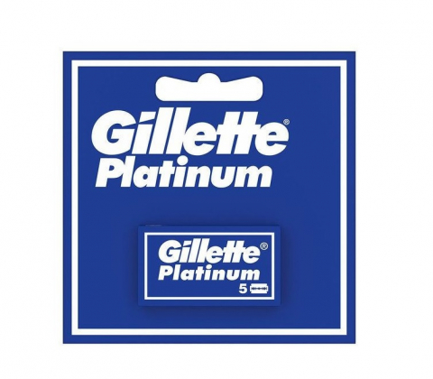 Îngrijire a Tenului - Gillette Platinum – Set 5 lame de ras pentru un bărbierit precis și confortabil
