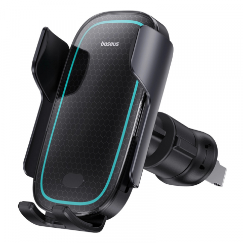 Suporturi auto - Încărcător auto wireless Baseus Milky Way Pro Series 15W, 1.67A, negru – C40357000111-00