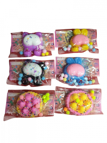 Jucarii si Gadget-uri copii - Jucărie mică și lipicioasă – diverse forme și culori, ideală pentru copii