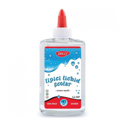 Adezivi si lipici - Lipici Lichid Școlar Daco – 147 ml
