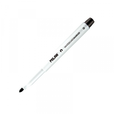 Instrumente scris - Marker Milan pentru tabla magnetica, negru – Vârf rotund