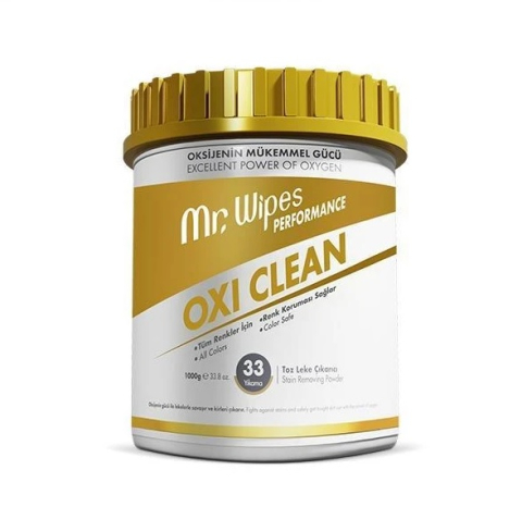 Casă - Mr. Wipes Performance Oxi Clean 1000 g – Pulbere îndepărtare pete cu oxigen activ