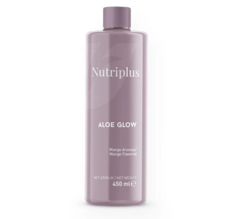 Vitamine&Suplimente - Nutriplus Aloe Glow Mango 450 ml – Băutură revitalizantă cu aloe și mango