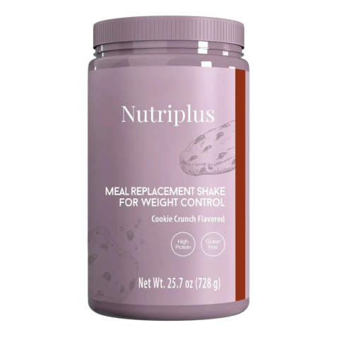 Vitamine&Suplimente - Nutriplus Shake pentru controlul greutatii Cookie Crunch 520g | Farmasi