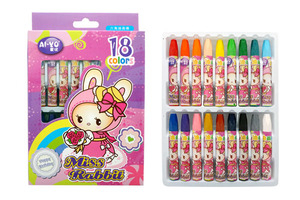 Instrumente scris - Creioane cerate Groase Hexagonale – Set 18 Culori Vibrante pentru Artă și Creativitate