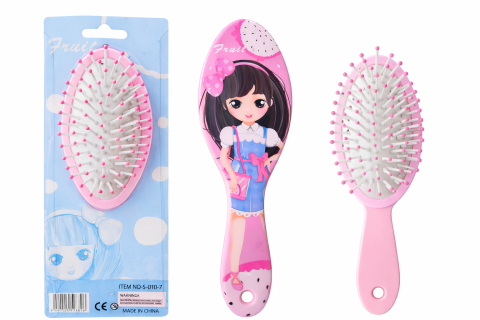 Accesorii Beauty - Perie de Păr pentru Copii – Model Animat , Descurcare Delicată