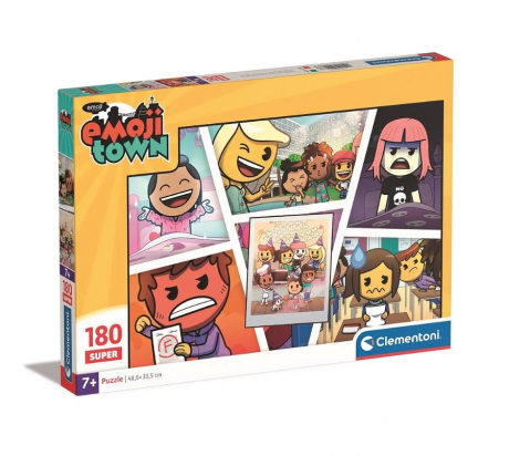 Puzzle copii - Puzzle Emoji Pictures - 180 Piese Clementoni