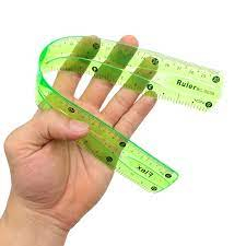 Rechizite - Riglă Flexibilă 30 cm BC-0030 – Ideală pentru Măsurători Precise și Creative