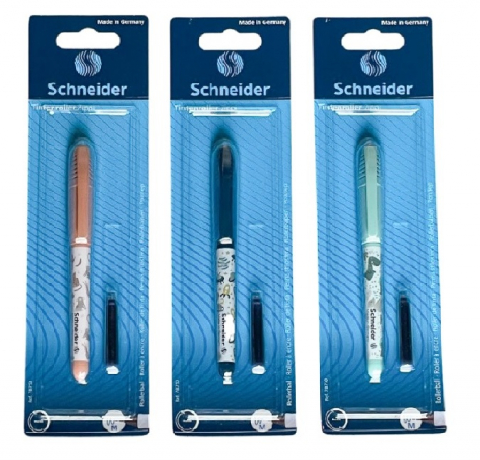 Instrumente scris - Roller Schneider Zippi 0.8 mm albastru – Scriere lină, design cool, rezervă inclusă