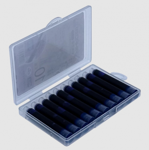 Rechizite - Set 10 rezerve albastre stilou Aihao – Scriere lină și clară, fără întreruperi