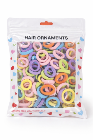 Accesorii Beauty - Set Elastice de Păr Colorate – Fixare Rezistentă, Multicolor