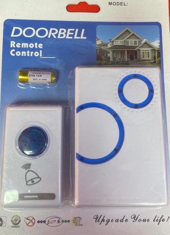 Casă - Sonerie poarta Doorbell 2 in 1 – Functioneaza pe baterie sau la curent