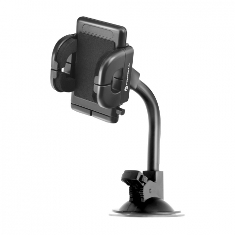 Suporturi auto - Suport Telefon Auto Forcell F-Grip Regular, Universal, 17 cm – Montare pe Parbriz, Bord sau Guri de Aerisire
