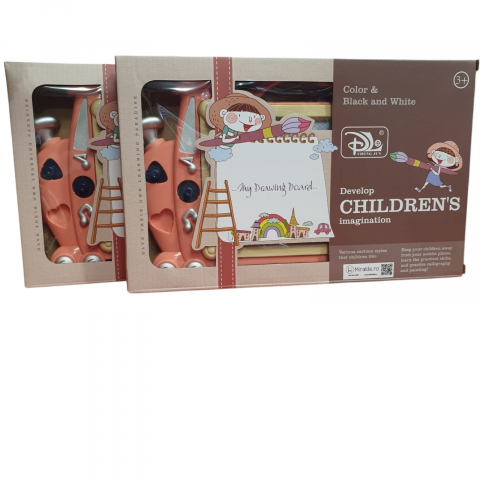 Jucarii Diverse - Tăbliță Inteligentă Roz – Creativitate și Eleganță pentru Toți ✍️