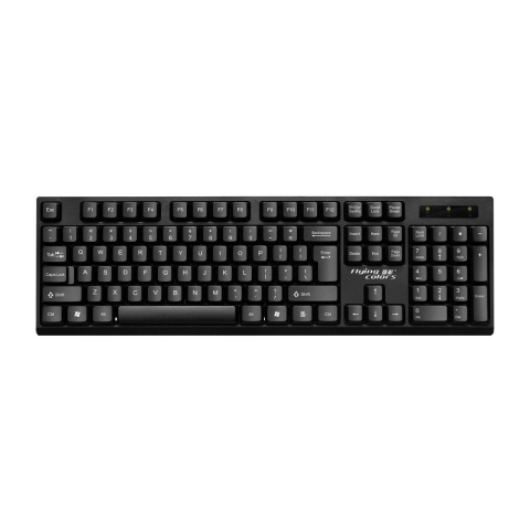 Tastaturi &Mouse-uri - Tastatură USB K602 QWERTY Wired USB-A Black 104 Taste