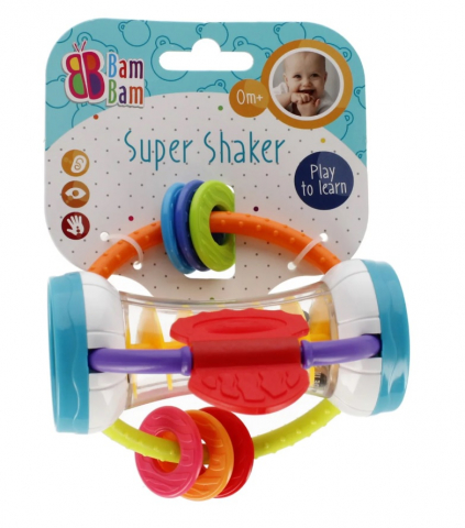 Jucarii Diverse - Zornăitoare Colorată cu Oglindă pentru Bebeluși