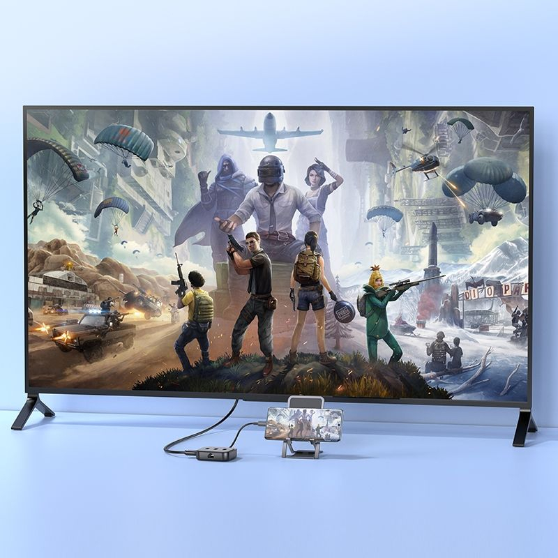 HOCO Adaptor HUB 6in1 Tip C HB37 0,2m Negru - Versatilitate și Performanță la Superlativ [3]