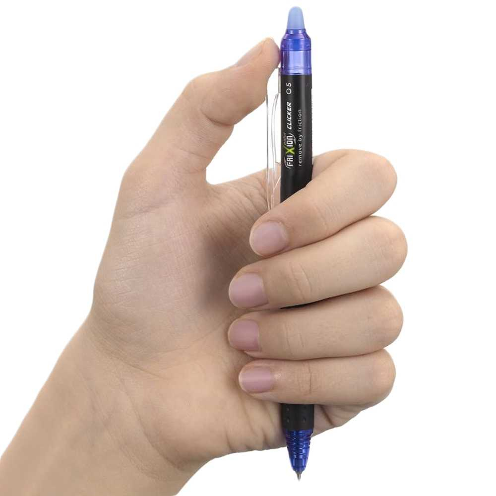 Roller Pilot Frixion Clicker 0.5 mm Albastru – Scriere Fină și Ștergere Instantă [3]