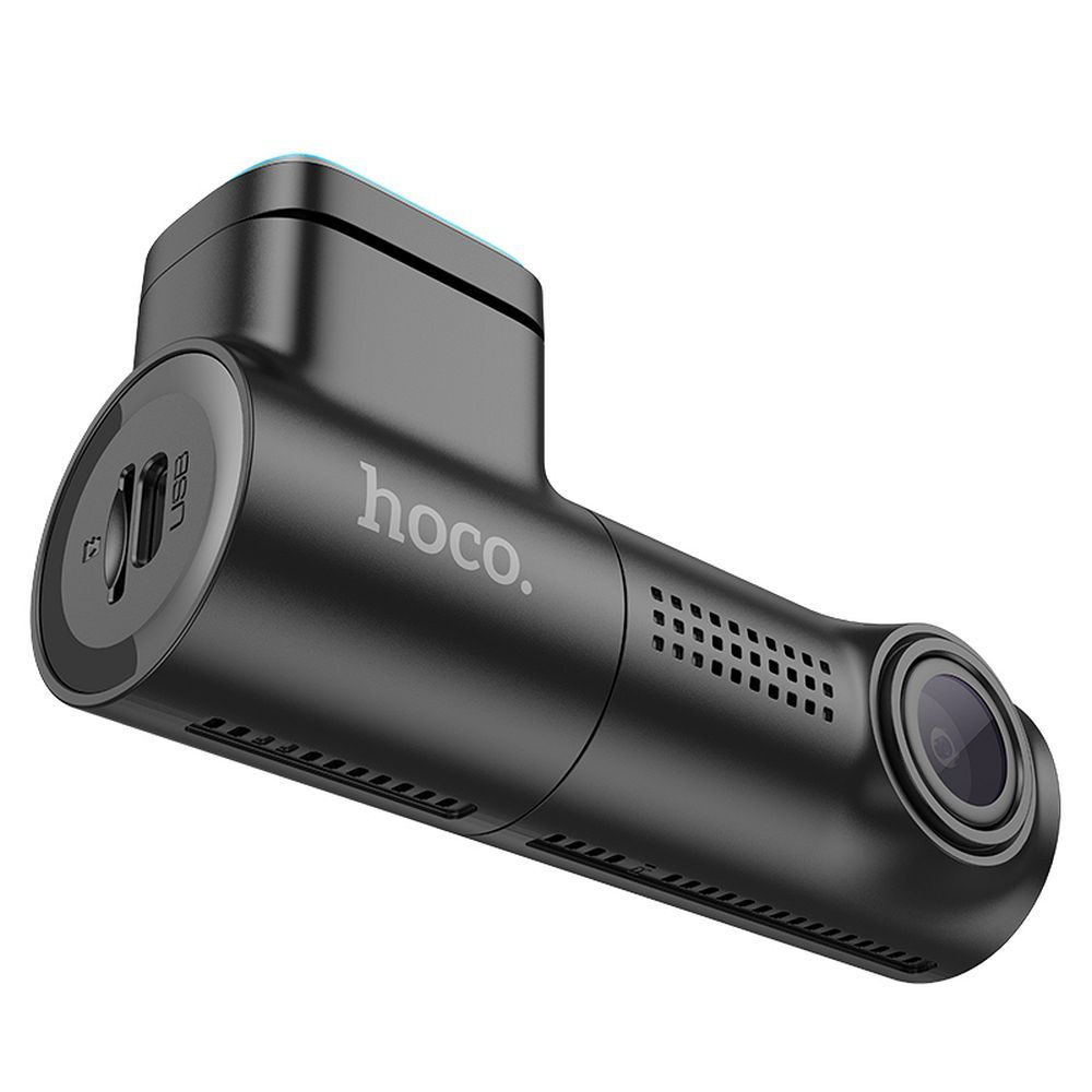 Hoco Cameră Auto cu Ecran DV1, 1080p, 30fps, 0.96", Negru [4]