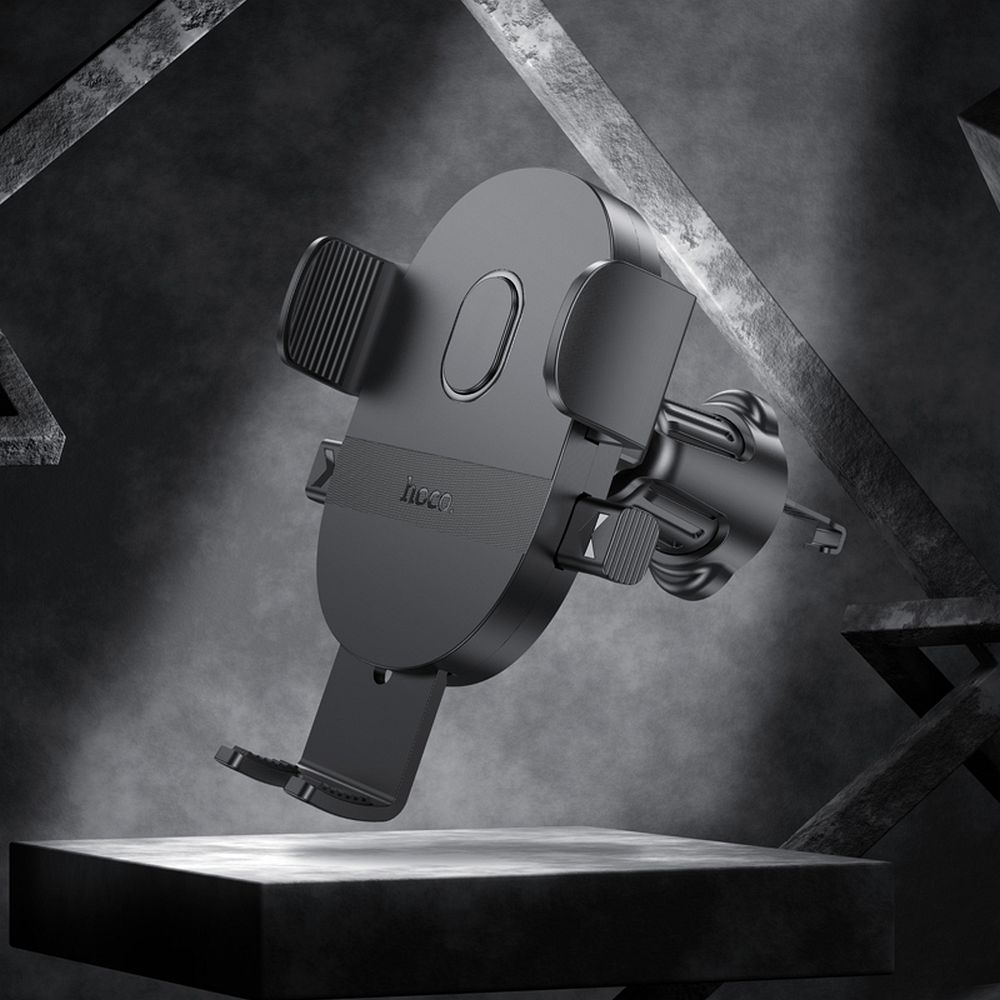 Suport Auto Hoco pentru Grilaj Aerisire H18, Negru [3]