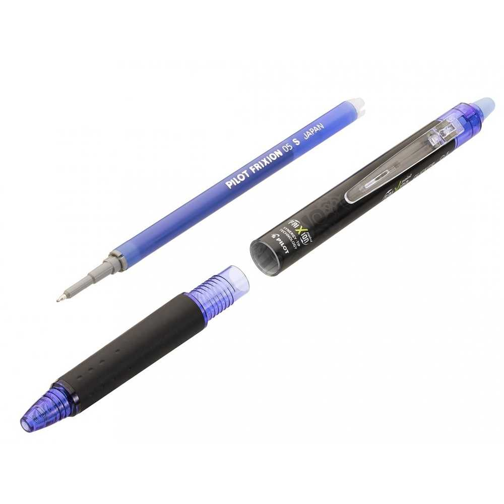 Roller Pilot Frixion Clicker 0.5 mm Albastru – Scriere Fină și Ștergere Instantă [1]