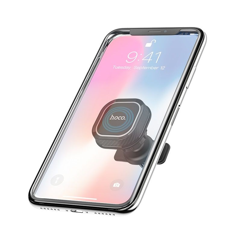 Suport auto magnetic HOCO pentru aerisire CA52 negru [2]