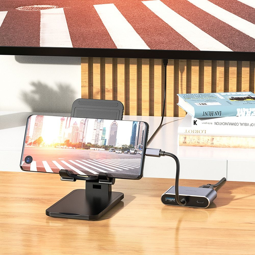 Adaptor HOCO HUB Tip C la HDTV+VGA+USB3.0+PD100W+HDMI HB30 HB30 [5]