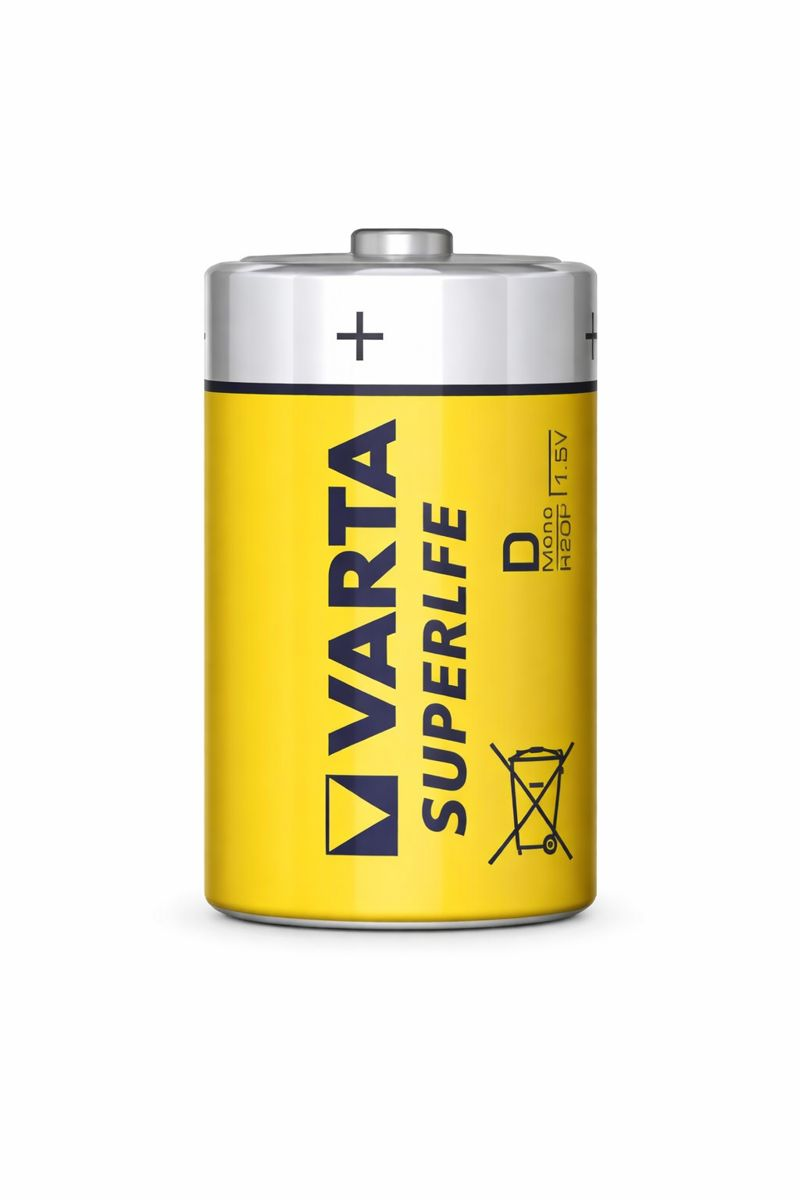 Baterii Varta Zinc R20 Type D SuperLife,pret per bucata [1]