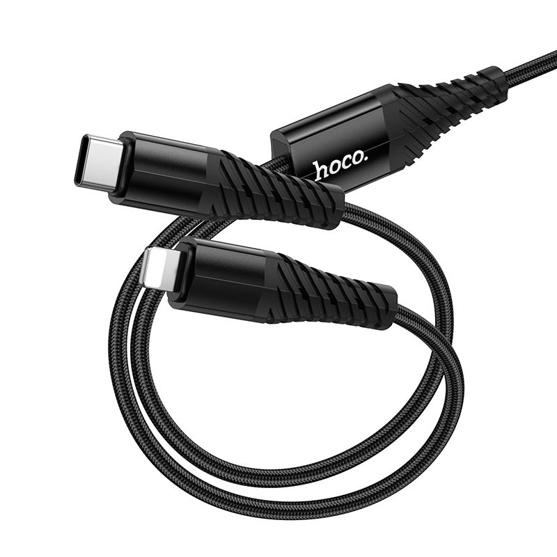 Cablu 2in1 HOCO X123 USB-C la USB-C + Lightning 1m - încărcare și date [4]