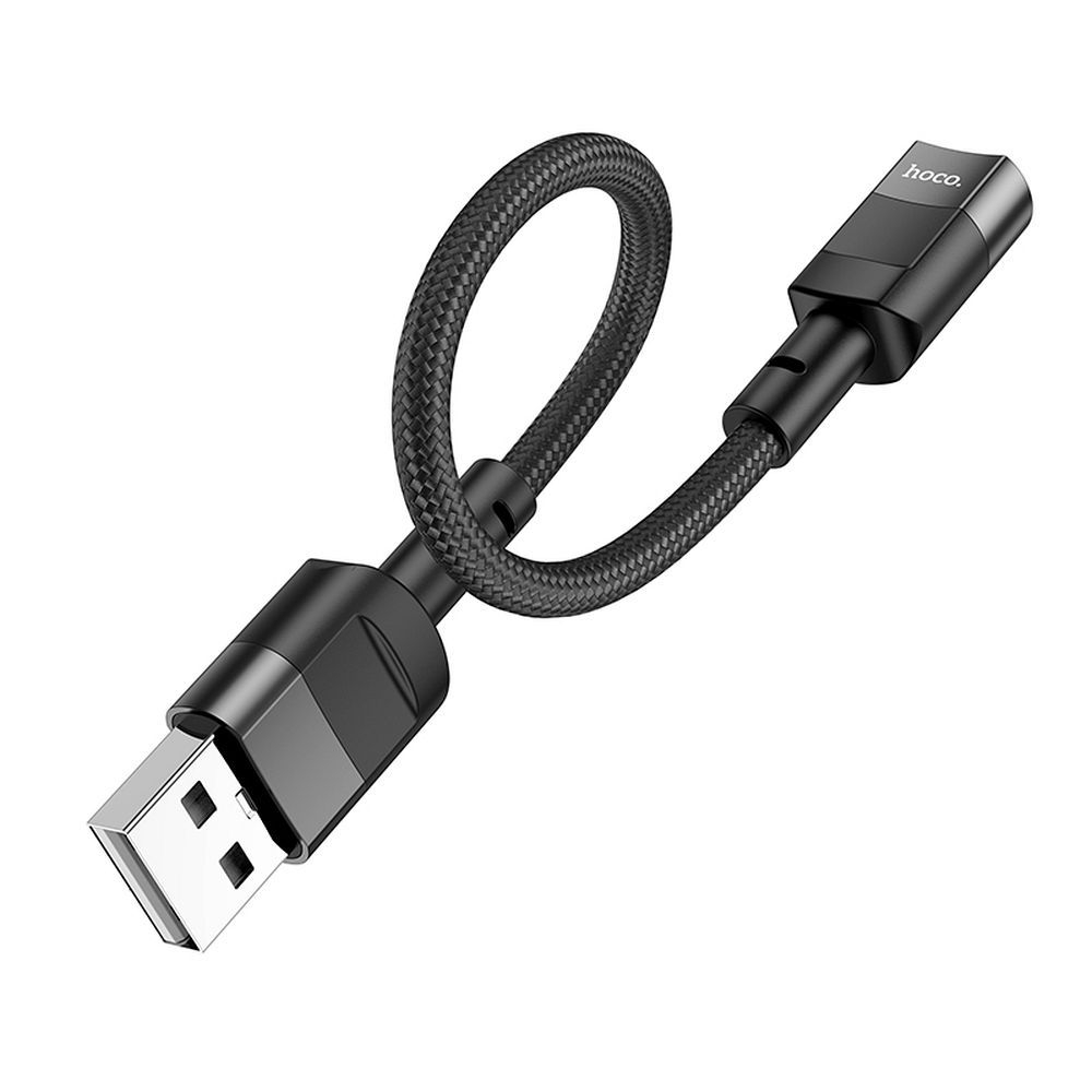 Cablu de date, Hoco U107, USB Male/ USB 3.0, 3A, 5Gbps, 1.2m, Negru [3]