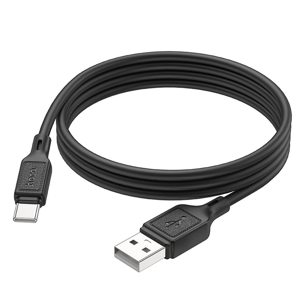 Cablu HOCO X90, USB-A la Type-C, 3A, 1m, Negru [2]