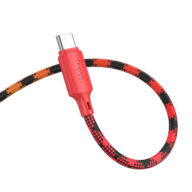 Cablu USB-A la USB-C HOCO X116 3A 1m - încărcare rapidă, design gradient [1]