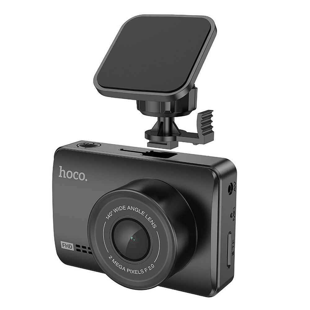 Cameră auto HOCO cu ecran 2,45" 1080P/30fps DV2 negru [3]