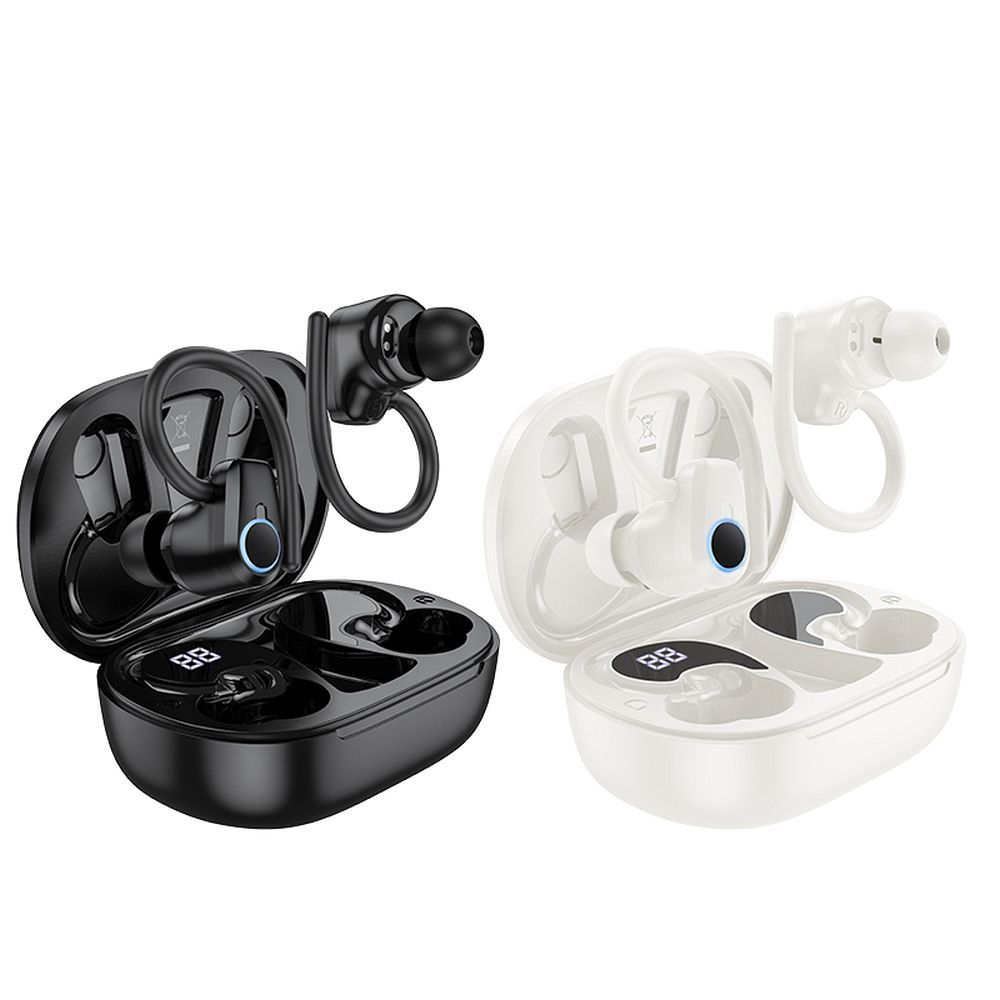 Căști Bluetooth Hoco Pure Joy In-Ear TWS EQ8, Negru [2]