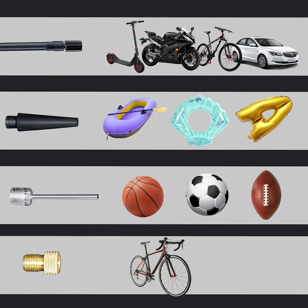 Compresor Electric Mini Wireless RC-K, Negru [2]