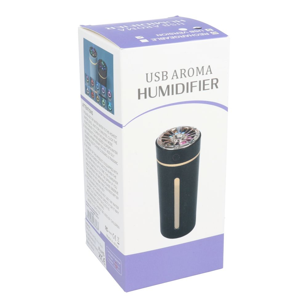 Difuzor Aromaterapie și Umidificator Auto - Model Art Deco RM 0628, Maro [5]