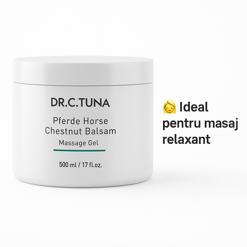 Gel de Masaj cu Castane Dr. C. Tuna – Relaxare și îngrijire intensivă, 500 ml [1]