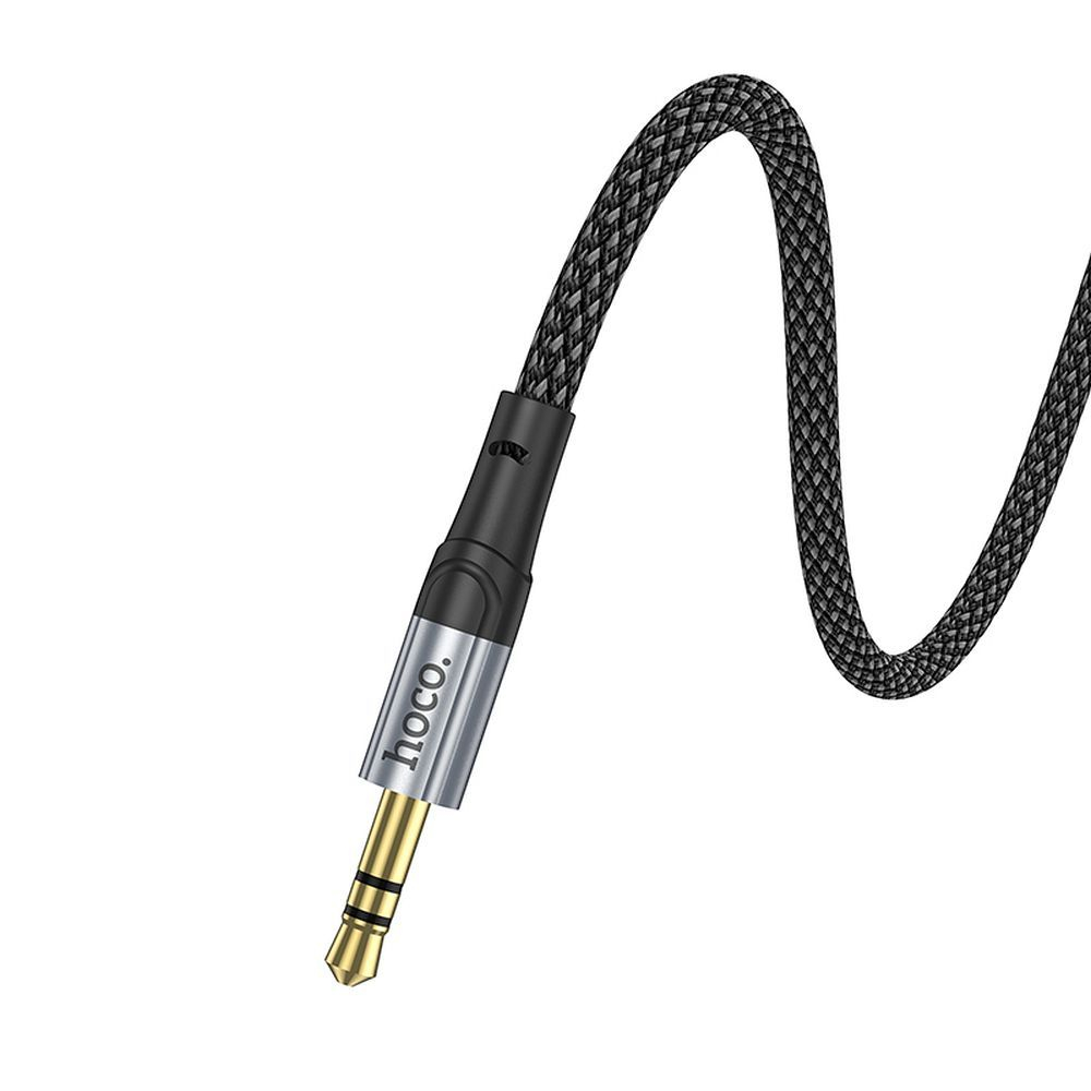 Hoco Cablu AUX Jack 3.5mm la Jack 3.5mm UPA26, 1m, Negru [1]