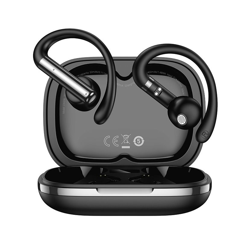 Hoco EW206 – Căști wireless in-ear TWS Bluetooth 5.3, negre [1]