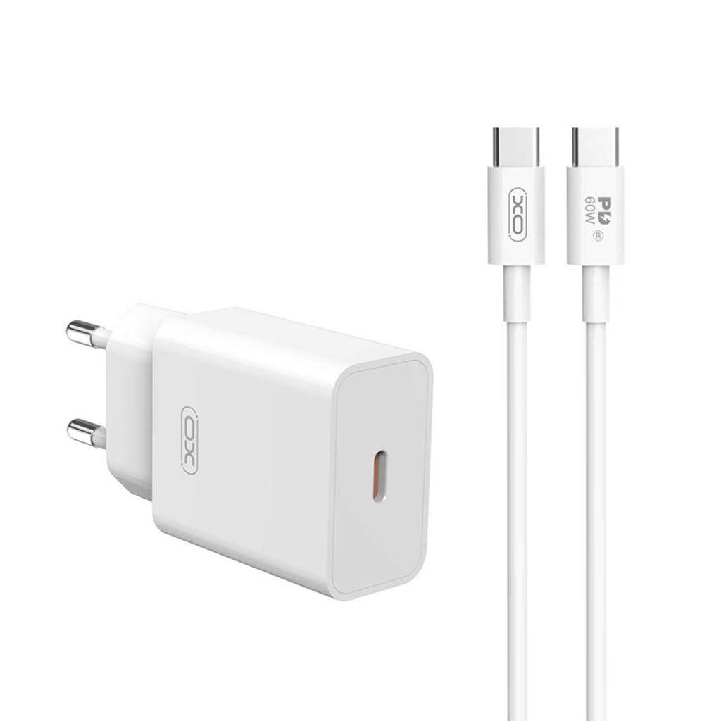 Încărcător XO L126 20W USB-C cu Cablu Type-C - Fast Charge Power Delivery [2]