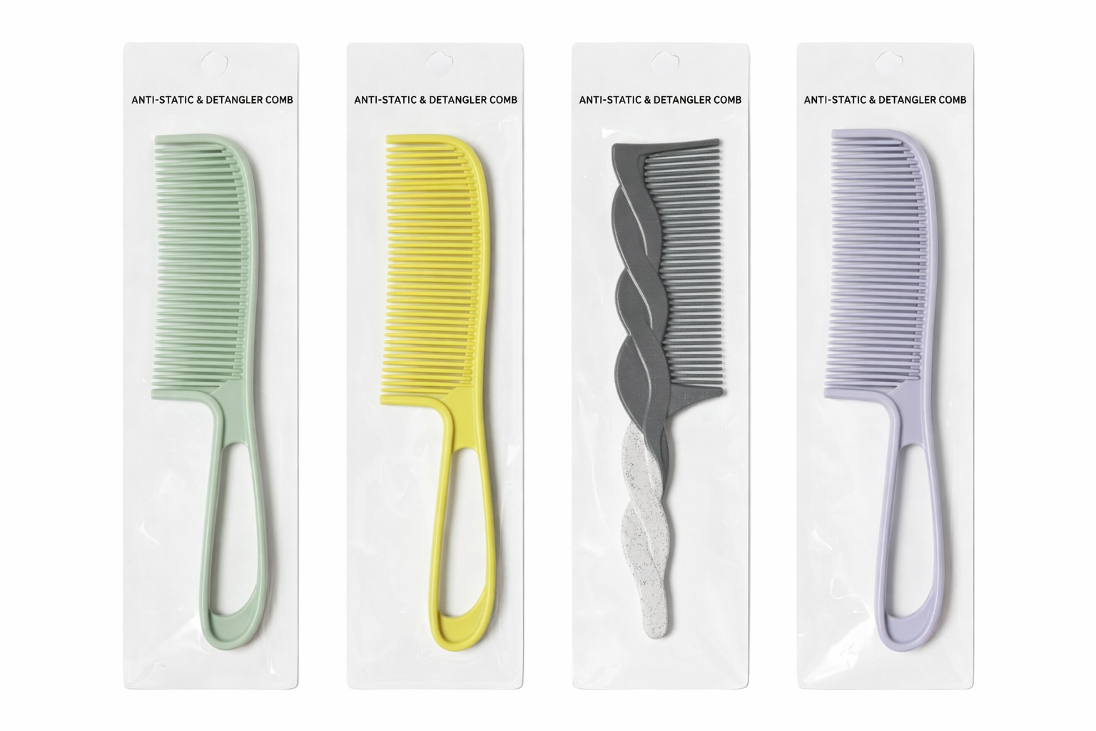 Pieptene Profesional Anti-Static pentru Descurcare – Diverse Modele și Culori [1]