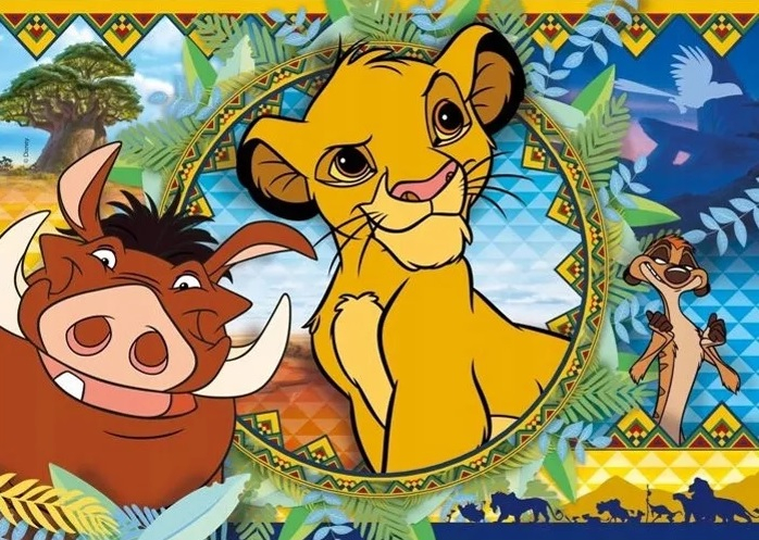 Puzzle Disney Regele Leu "Heir to the Throne", 2x60 Piese [2]