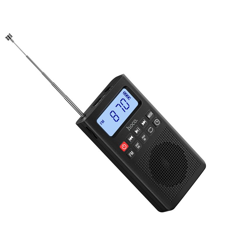 Radio Portabil Hoco HI51 Bluetooth FM/AM MP3 Negru - Boxa Compacta [1]